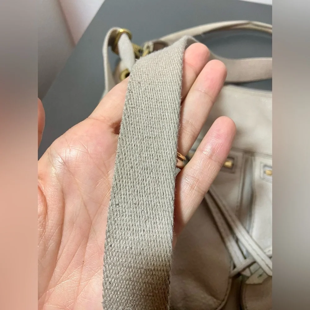 FOSSIL Leather Crossbody Satchel Bag - Picture 13 of 13